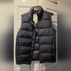 Eddie Bauer Black Goose Down Jacket